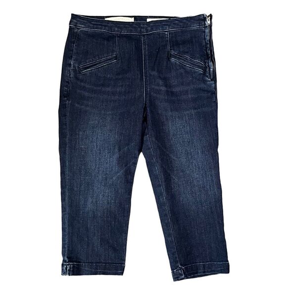 Pilcro and the Letterpress Womens Legging High Rise Denim Cropped Blue Size 28 - Picture 1 of 10
